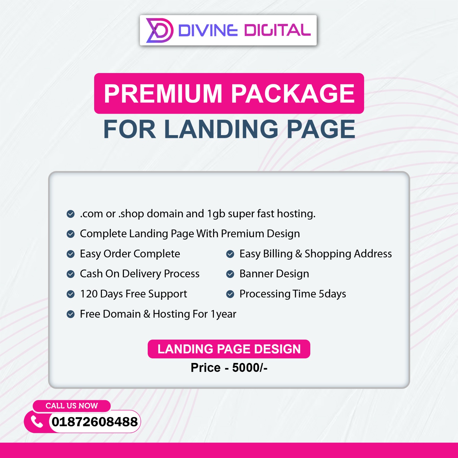 Premium Landing Page